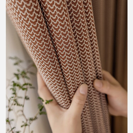 Rideau Jacquard style Japonais