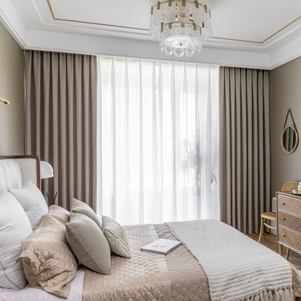 Rideaux Lin Gris