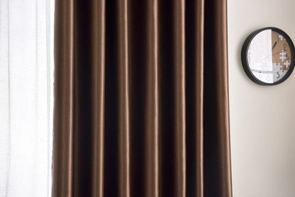 Rideau Marron Doré