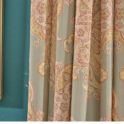 Rideau Motifs Vintage