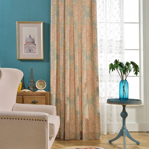 Vintage Patterned Curtain