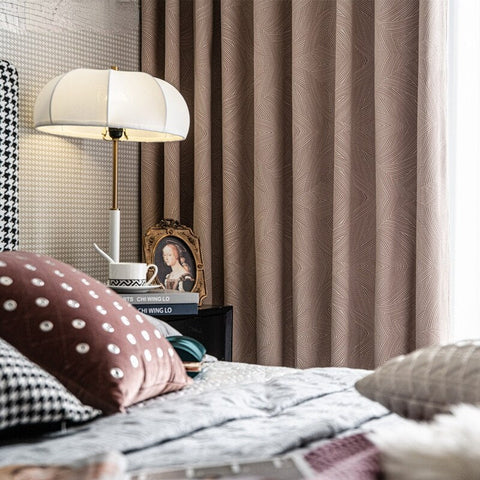 Pink Blackout Curtain