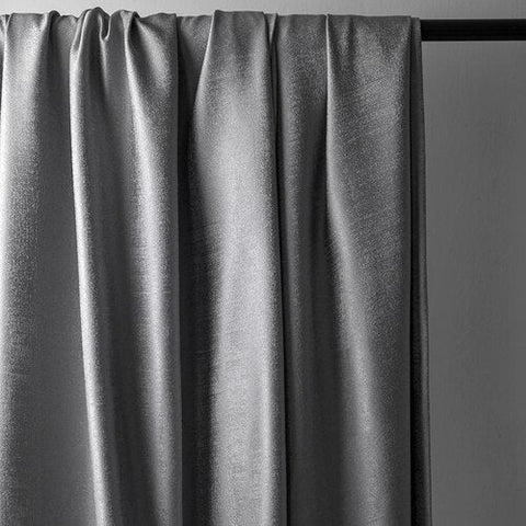 Veklours Blackout Curtain (Grey)