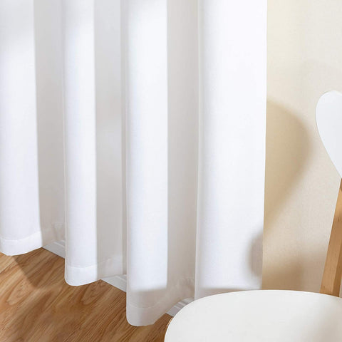 White Opaque Curtain