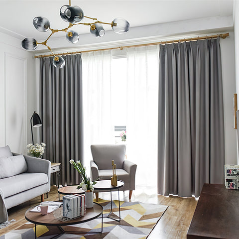 Curtain For Gray Living Room
