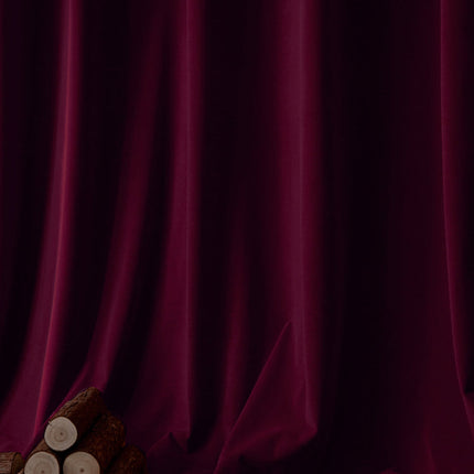 Rideau Rouge Velours