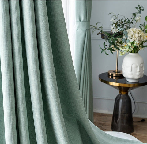 Almond Green Curtain