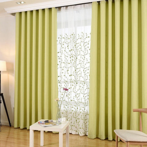 Anise Green Curtain
