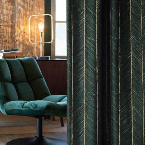 Golden Green Curtain