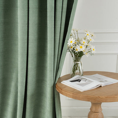 Khaki Green Curtain
