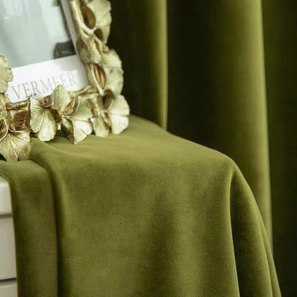 Rideau Vert Velour