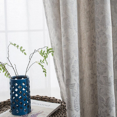 Flower curtain