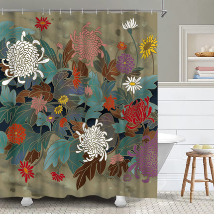 Rideau de Douche Coloré (L180cm x H200cm)
