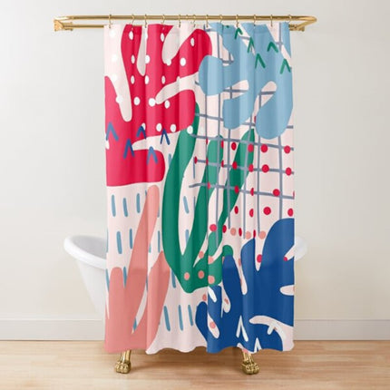 Rideau de Douche Feuille  (L180cm x H200cm)