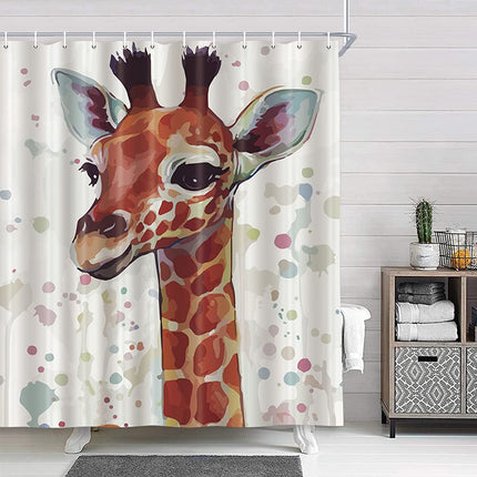 Rideau de Douche Girafe (L180cm x H200cm)