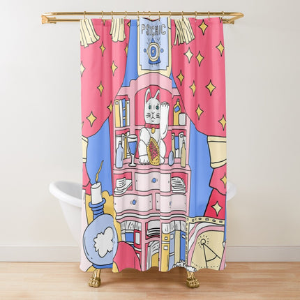 Rideau de Douche Japonais  (L180cm x H200cm)