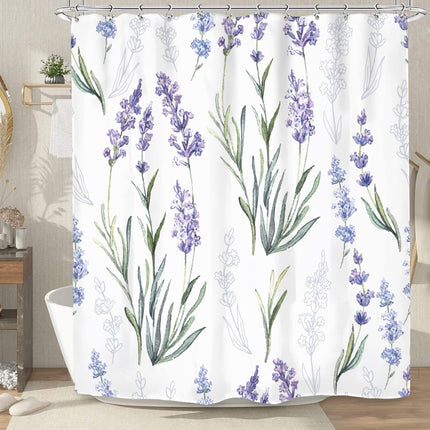 Rideau de Douche Lavande (L180cm x H200cm)