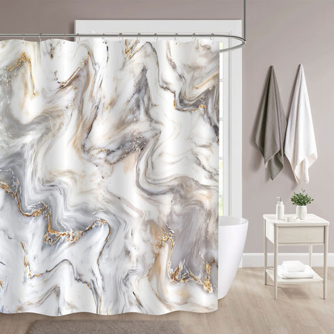 Marble Shower Curtain (L180cm x 00cm)