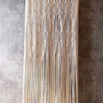 Rideau en Macramé </br> (L85cm x 200cm)