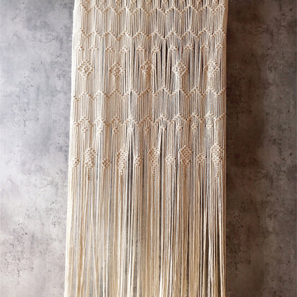 Rideau en Macramé </br> (L85cm x 200cm)