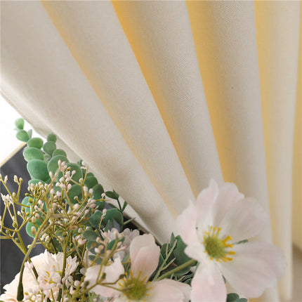 Rideau en Velours Beige
