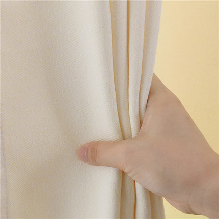 Rideau en Velours Beige