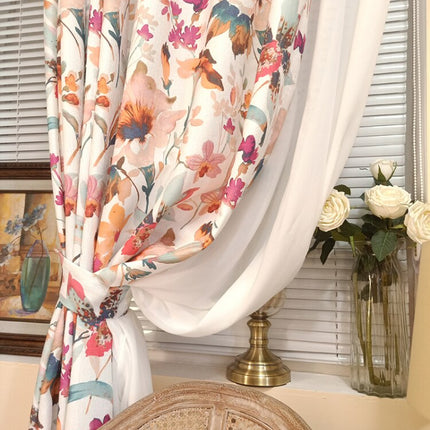 Rideaux Motifs Vintage