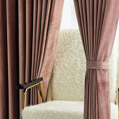 Red Velvet Curtains