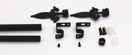 Tringle a Rideau Noir (65-190cm)