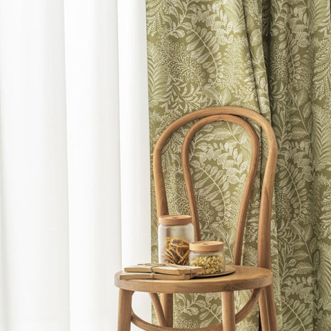 Green white patterns
