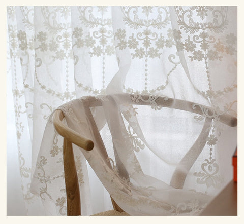 Embroidered Sheer