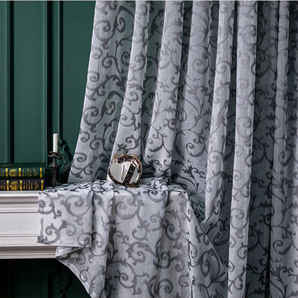 Voilage Noir motifs