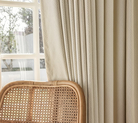 Opaque White Curtain